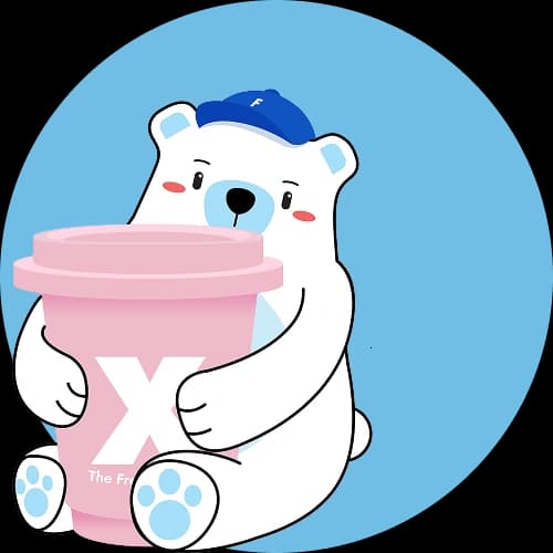 The Freeze Coffee mascot